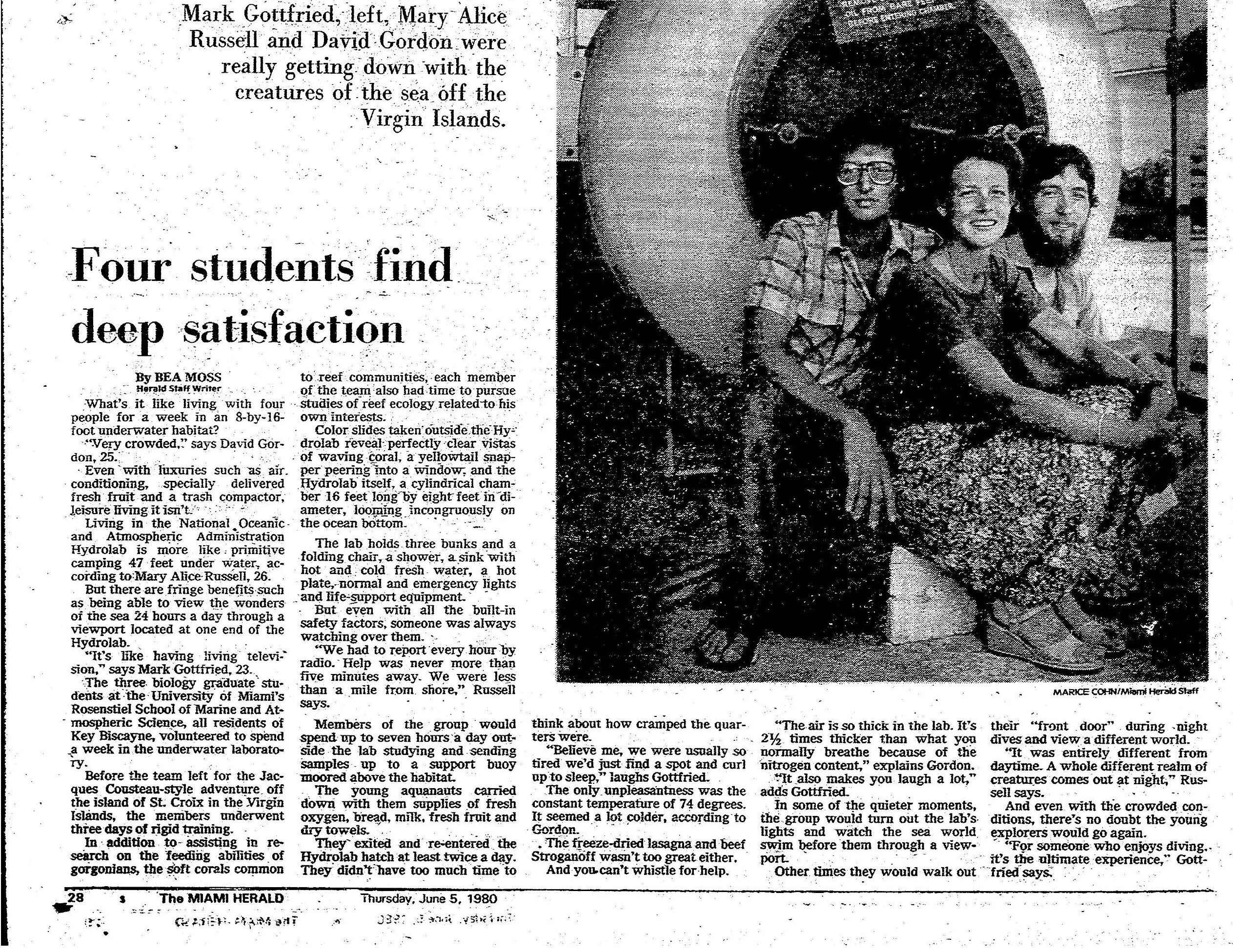 Miami Herald June 5, 1980 p 172